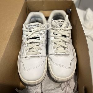 New Balance 550 White Grey Size- 5.5Y